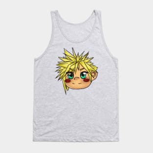 Little Soldier's Head Tank Top